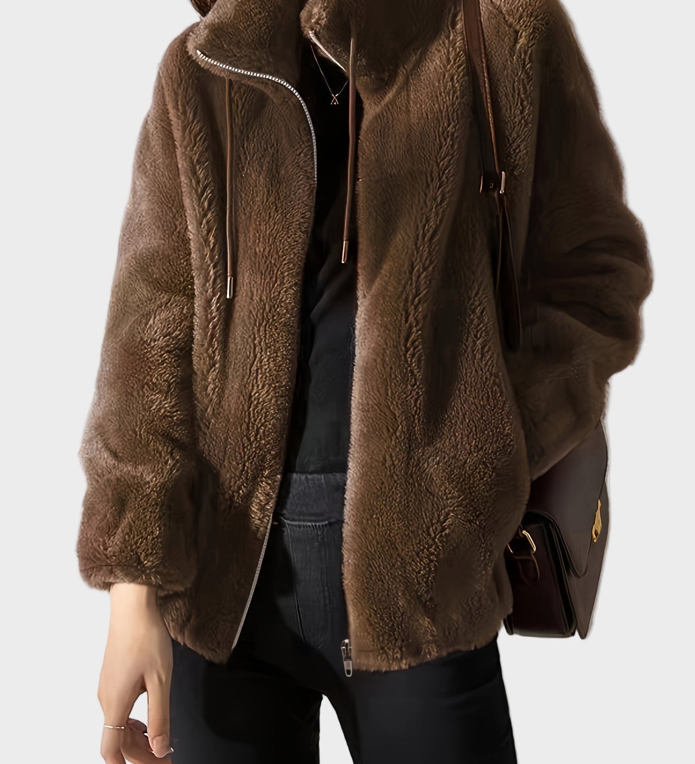 Maarja - Komfortní Zip Bunda