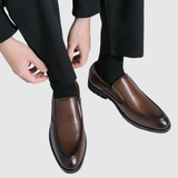Viktor – Klasické pánské kožené slip-on boty