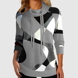 Nina – Mikina s geometrickým vzorem