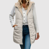 Jelena – Dlouhá bunda s kapucí pro ženy