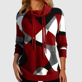 Nina – Mikina s geometrickým vzorem