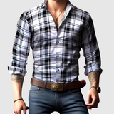 Adrian - Károvaná košile s moderním designem