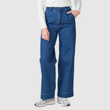 Kira – Široké džíny v tmavém odstínu