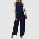 Natálie – Stylová souprava s volnými kalhotami