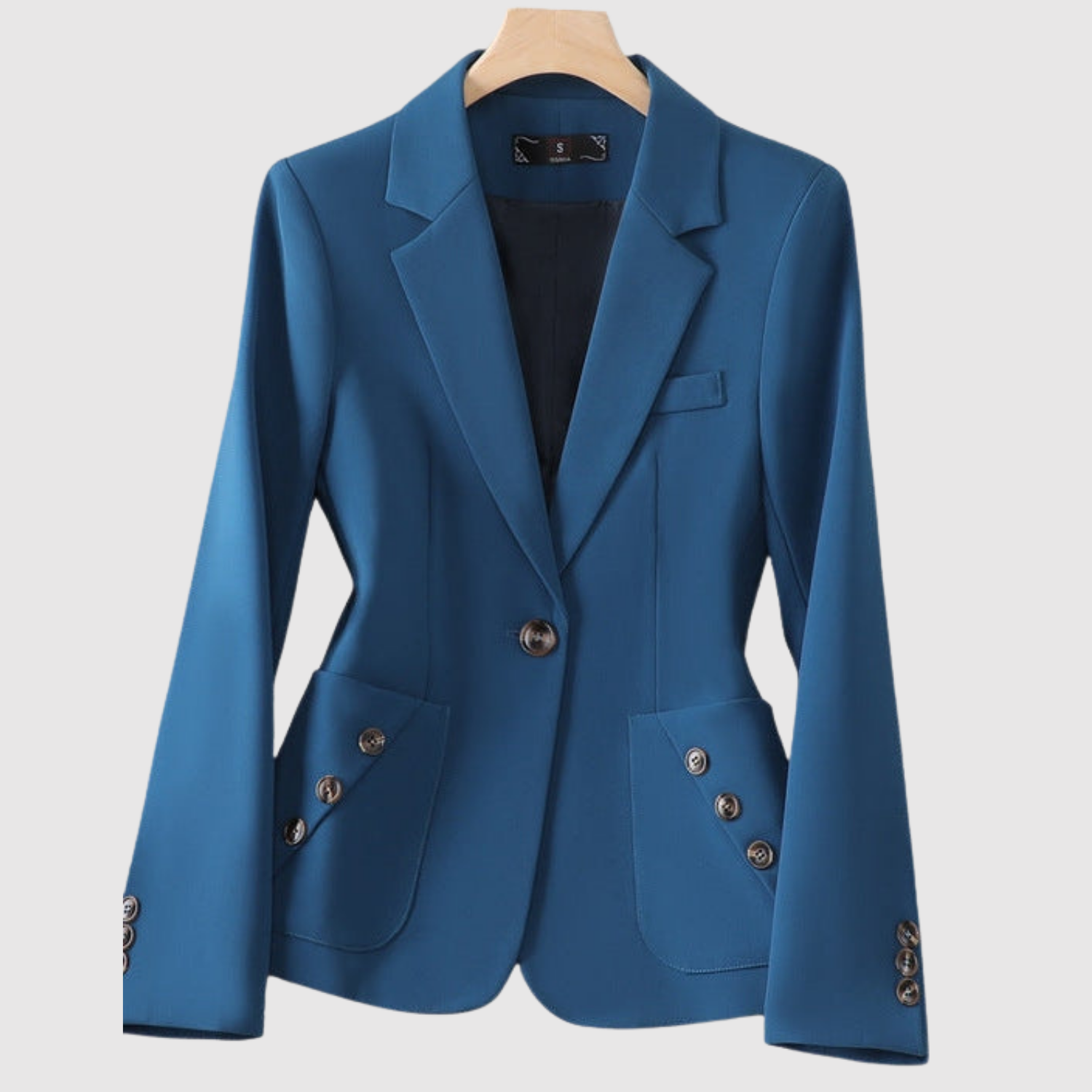 Silvie – Klasický blazer s knoflíkovými detaily
