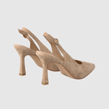 Teodora - Klasické slingback lodičky na podpatku