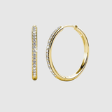 Elisa – Klasické kruhové náušnice s krystaly" can be rewritten as:

"Elisa – Elegantní kruhové náušnice s krystaly