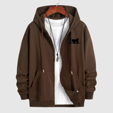 Šimon - Trendy Mikina s Kočičím Motivem