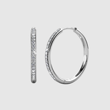 Elisa – Klasické kruhové náušnice s krystaly" can be rewritten as:

"Elisa – Elegantní kruhové náušnice s krystaly