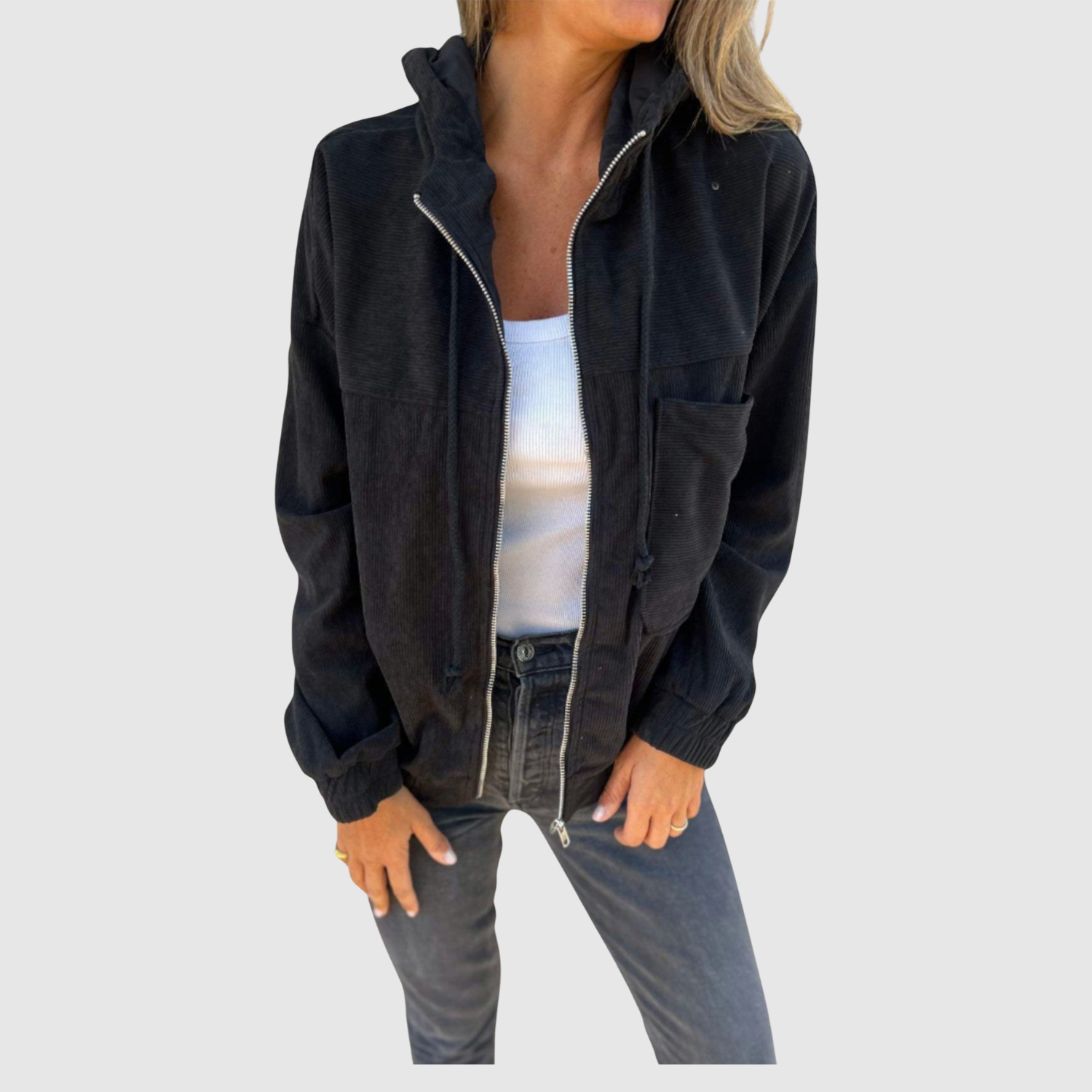 Nina – Lehká košilová bunda v neformálním stylu