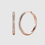 Elisa – Klasické kruhové náušnice s krystaly" can be rewritten as:

"Elisa – Elegantní kruhové náušnice s krystaly