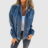 Nina – Lehká košilová bunda v neformálním stylu