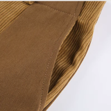 Mira – Pohodlné velurové kalhoty s volným střihem