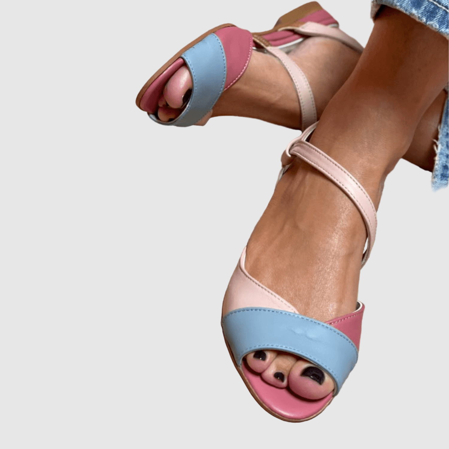 Lara – Sandály s elegantními barevnými akcenty