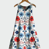 Šaty s květinovým potiskem