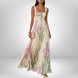 Penelope™ | Maxi šaty z květinového chiffon