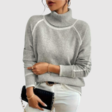 Nora – Minimalistický svetr s kontrastními prvky