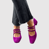 Teodora – Elegantní baleríny s pásky