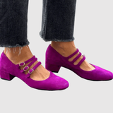 Teodora – Elegantní baleríny s pásky