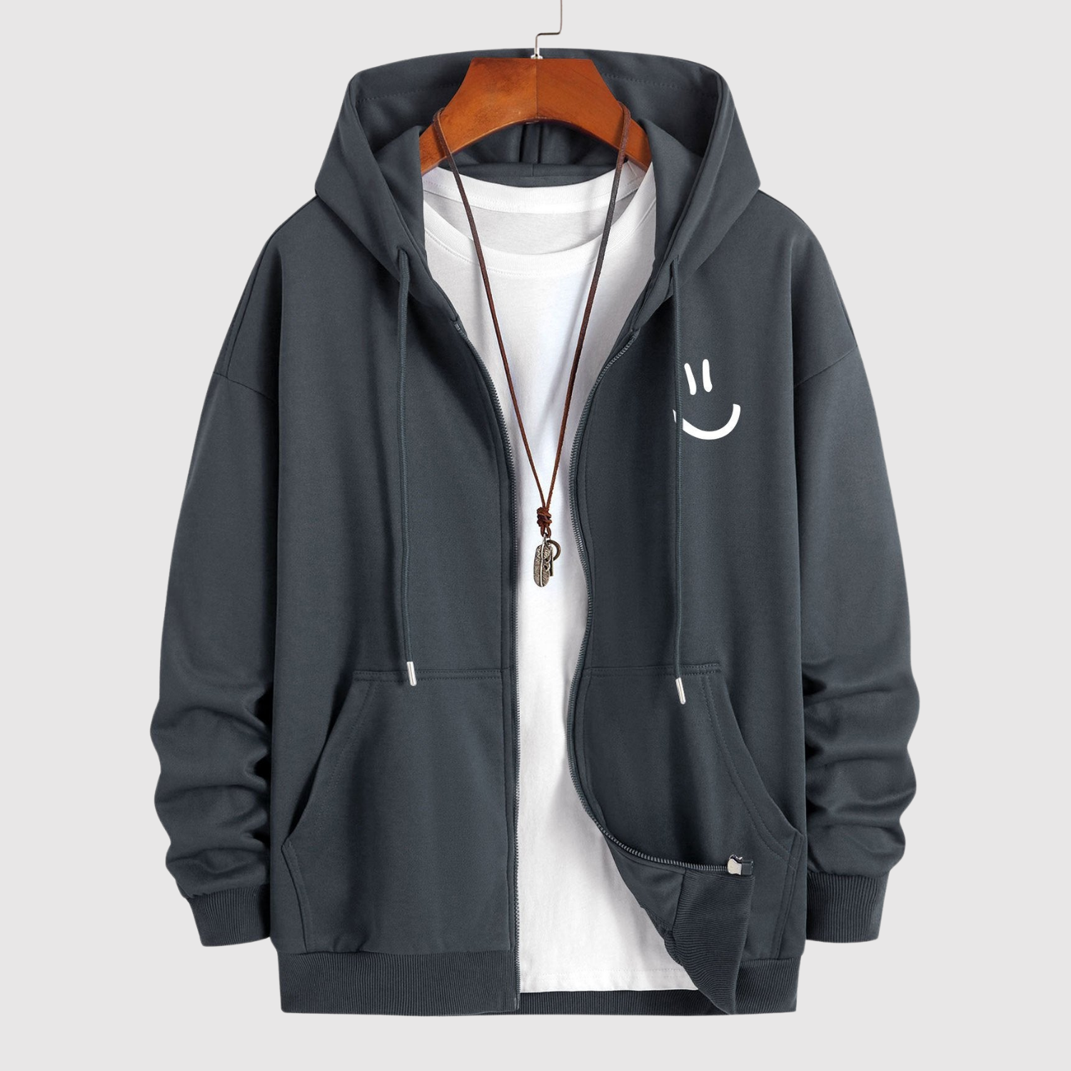 Šimon – Mikina s úsměvem a pohodlným volným střihem