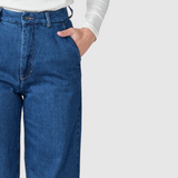 Kira – Široké džíny v tmavém odstínu