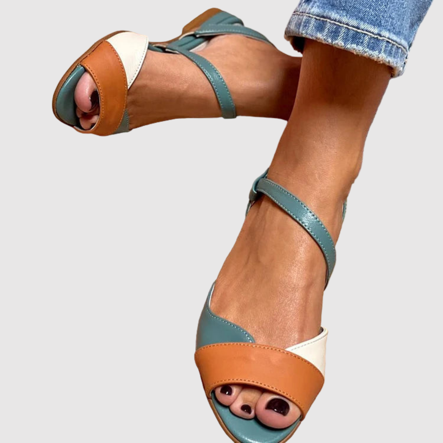 Lara – Sandály s elegantními barevnými akcenty