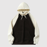 Daniel – Mikina s barevným blokem a texturou rybí kůže