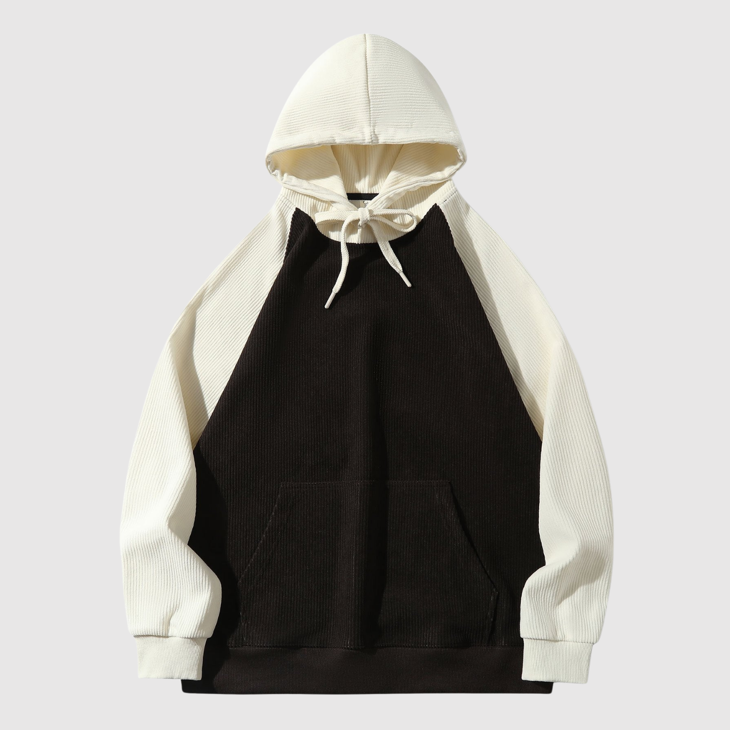 Daniel – Mikina s barevným blokem a texturou rybí kůže