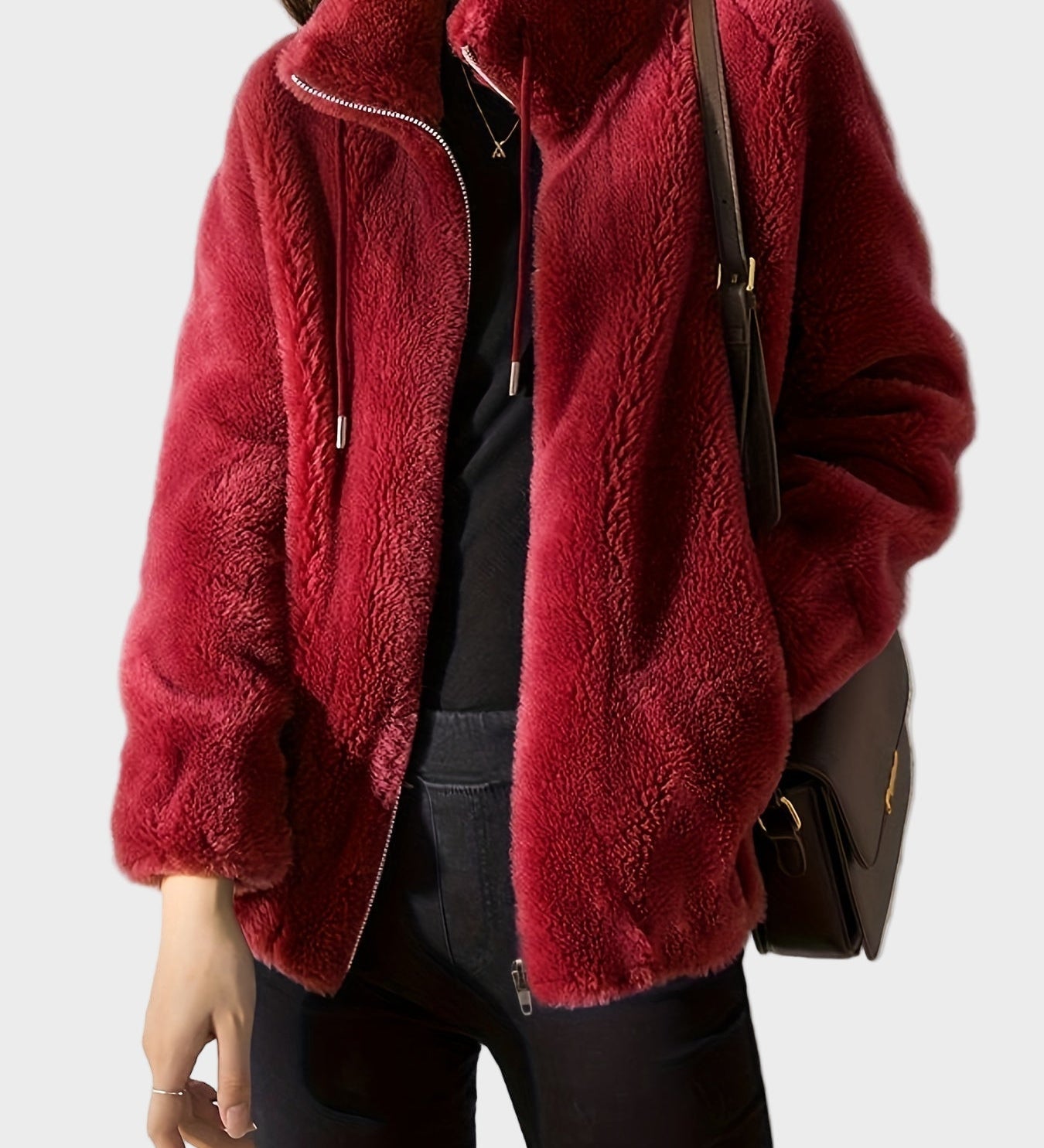 Maarja - Komfortní Zip Bunda