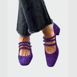 Teodora – Elegantní baleríny s pásky