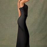 BELA™ | Elegantní saténové korzetové šaty