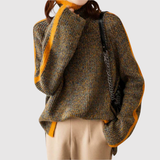 Nora – Svetr s elegantními kontrastními prvky