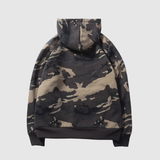 Daniel – Mikina s kapucí a camouflage potiskem ve street style