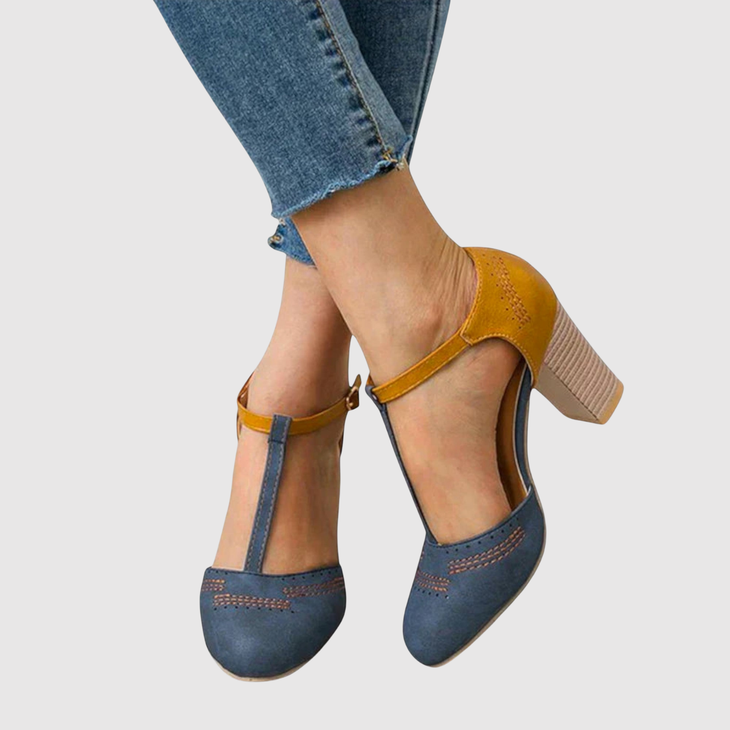 Teodora - Klasické lodičky s páskem