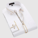 Adrian - Klasická Dlouhá Košile s Rukávy