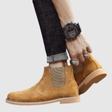 Radim – Klasické Chelsea boty z nubuku