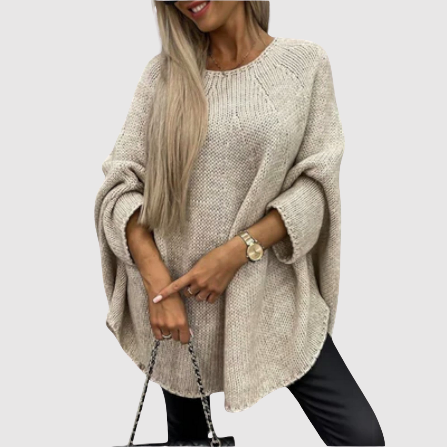 Nora – Oversized Sweater with Relaxed Elegance