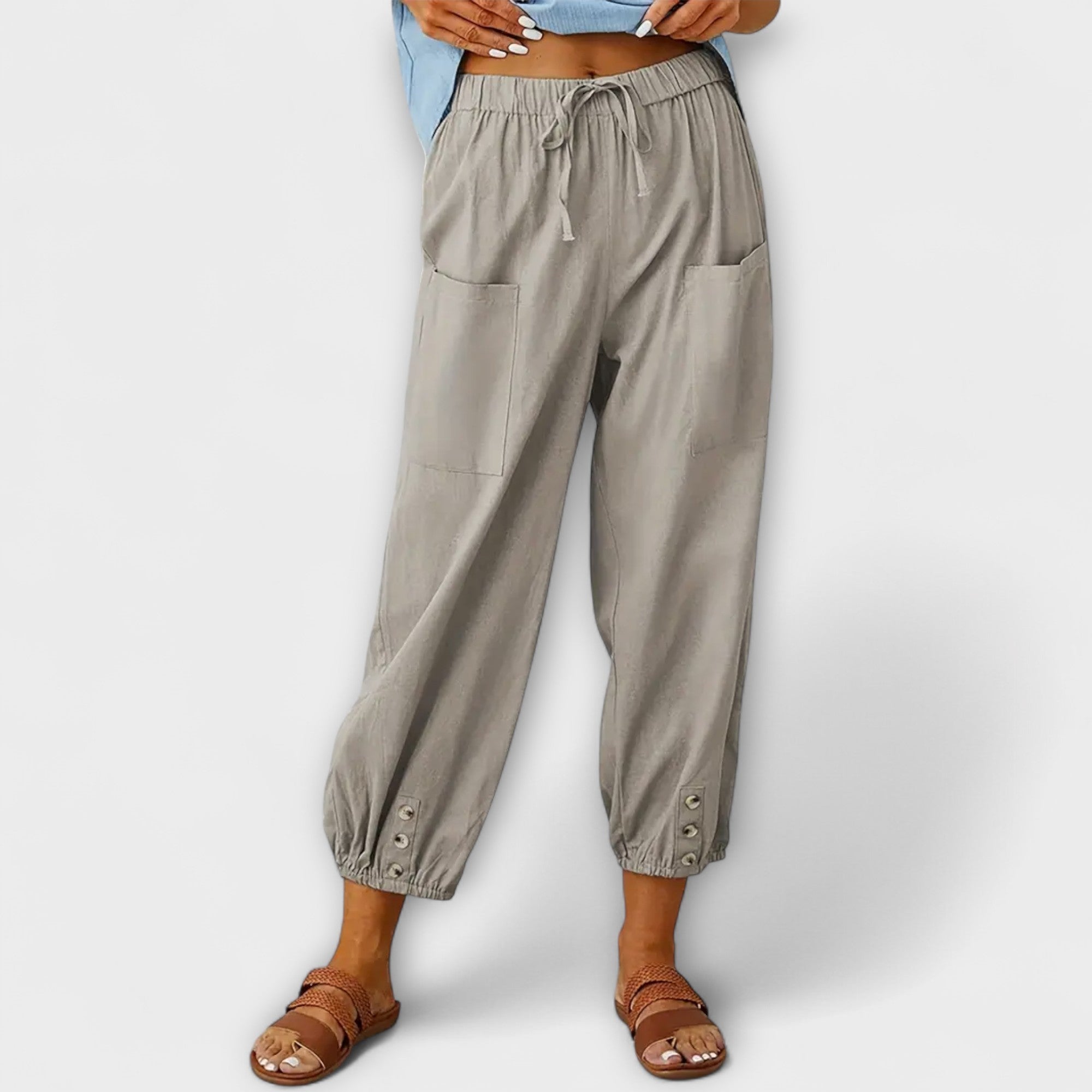 Mira - Letní haremové kalhoty pro pohodlí a styl