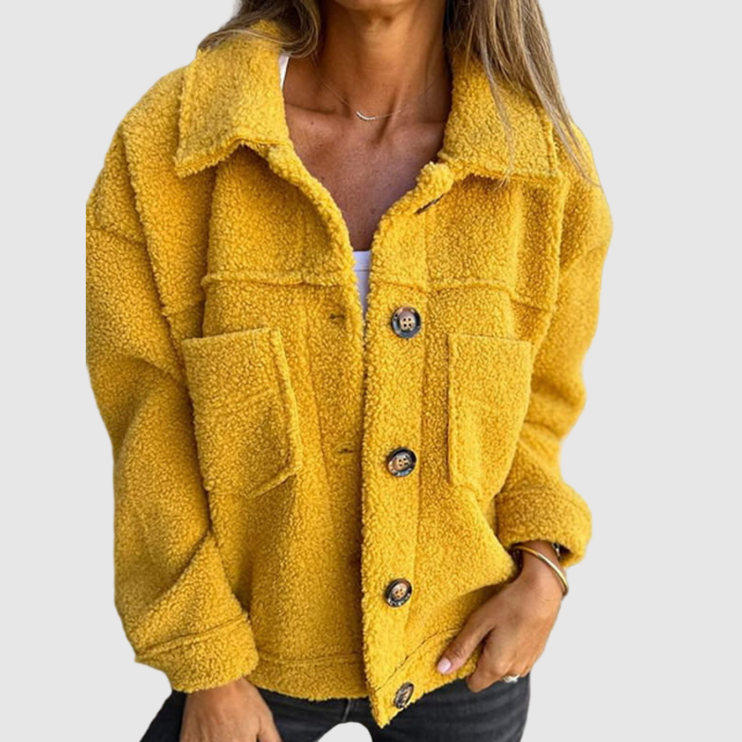 Jelena – Teddy Style Tracker Jacket