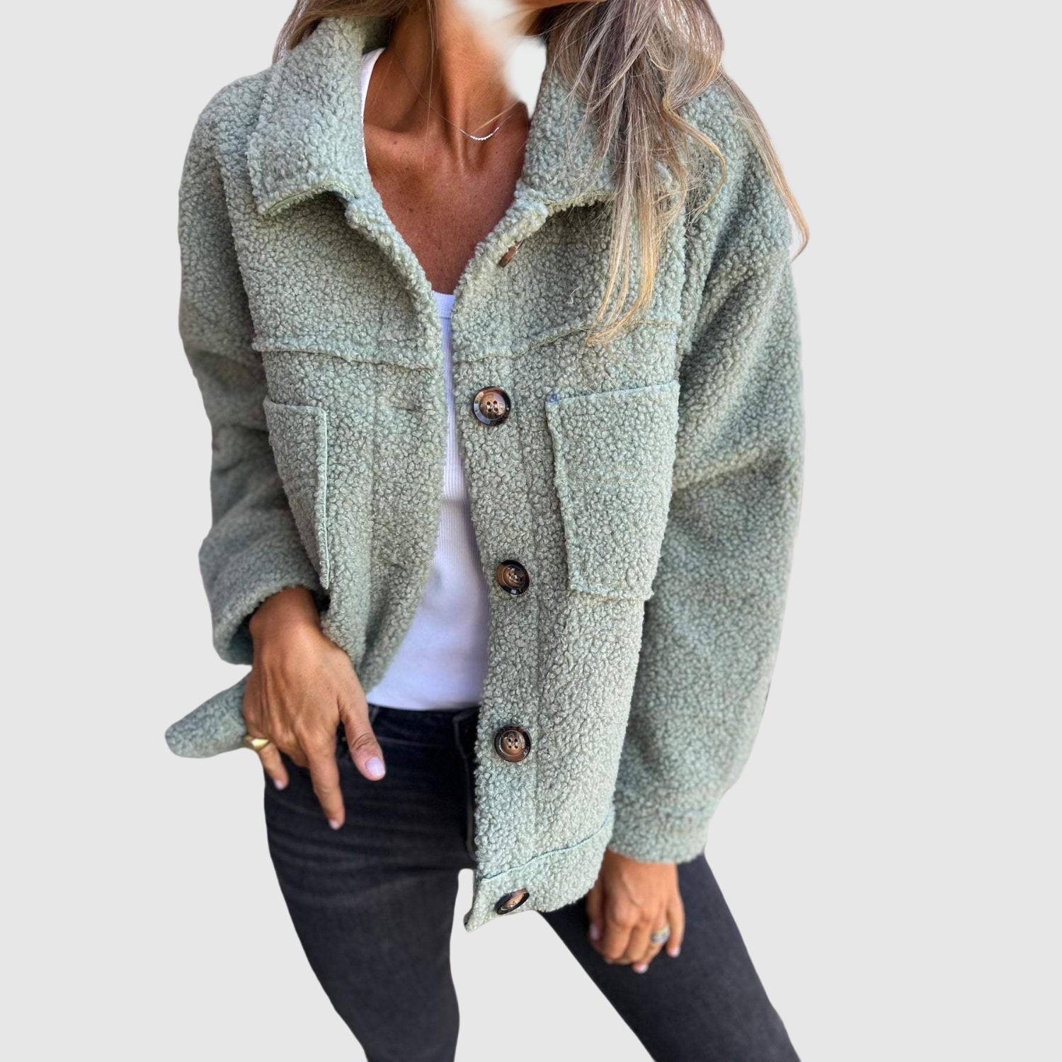 Jelena – Teddy Style Tracker Jacket