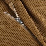 Mira – Pohodlné velurové kalhoty s volným střihem