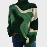 Eva - Umělecký pletený svetr s jedinečným designem