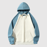 Daniel – Mikina s barevným blokem a texturou rybí kůže