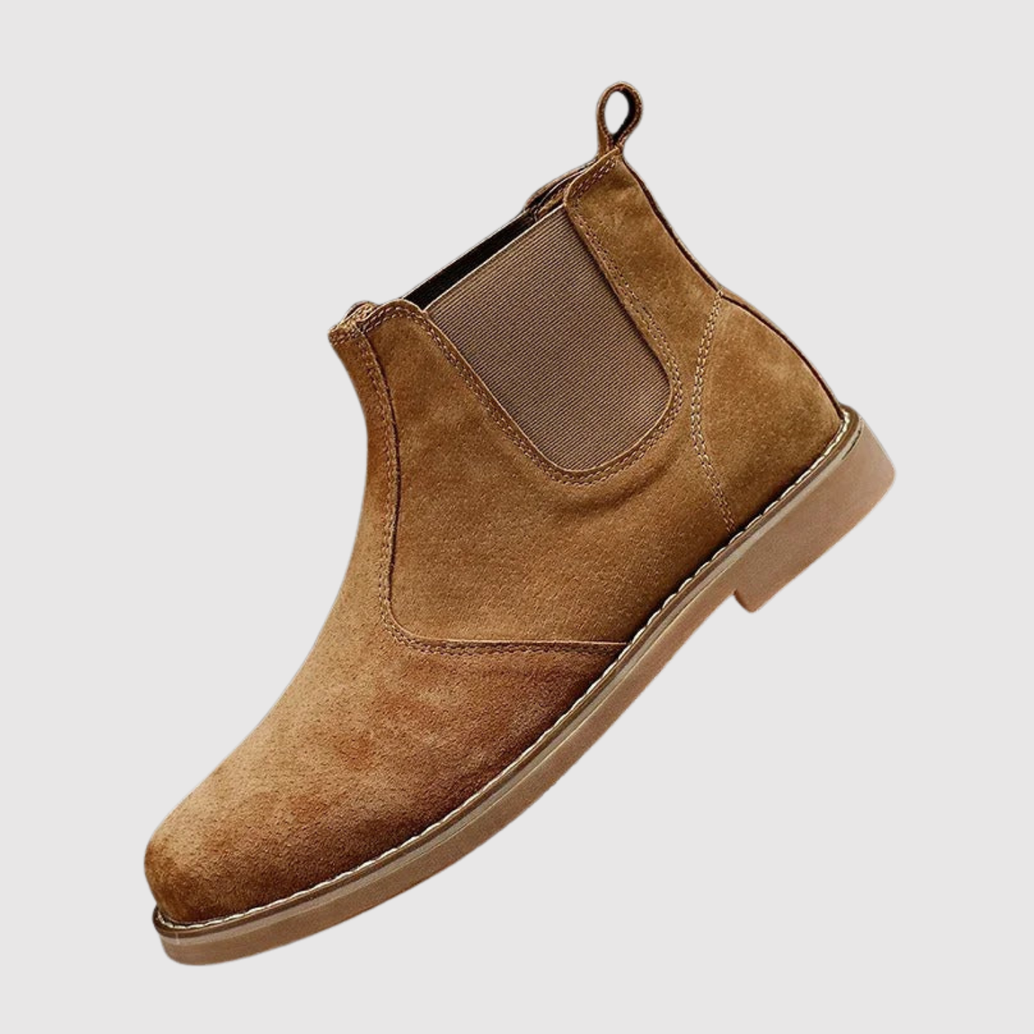 Radim – Klasické Chelsea boty z nubuku