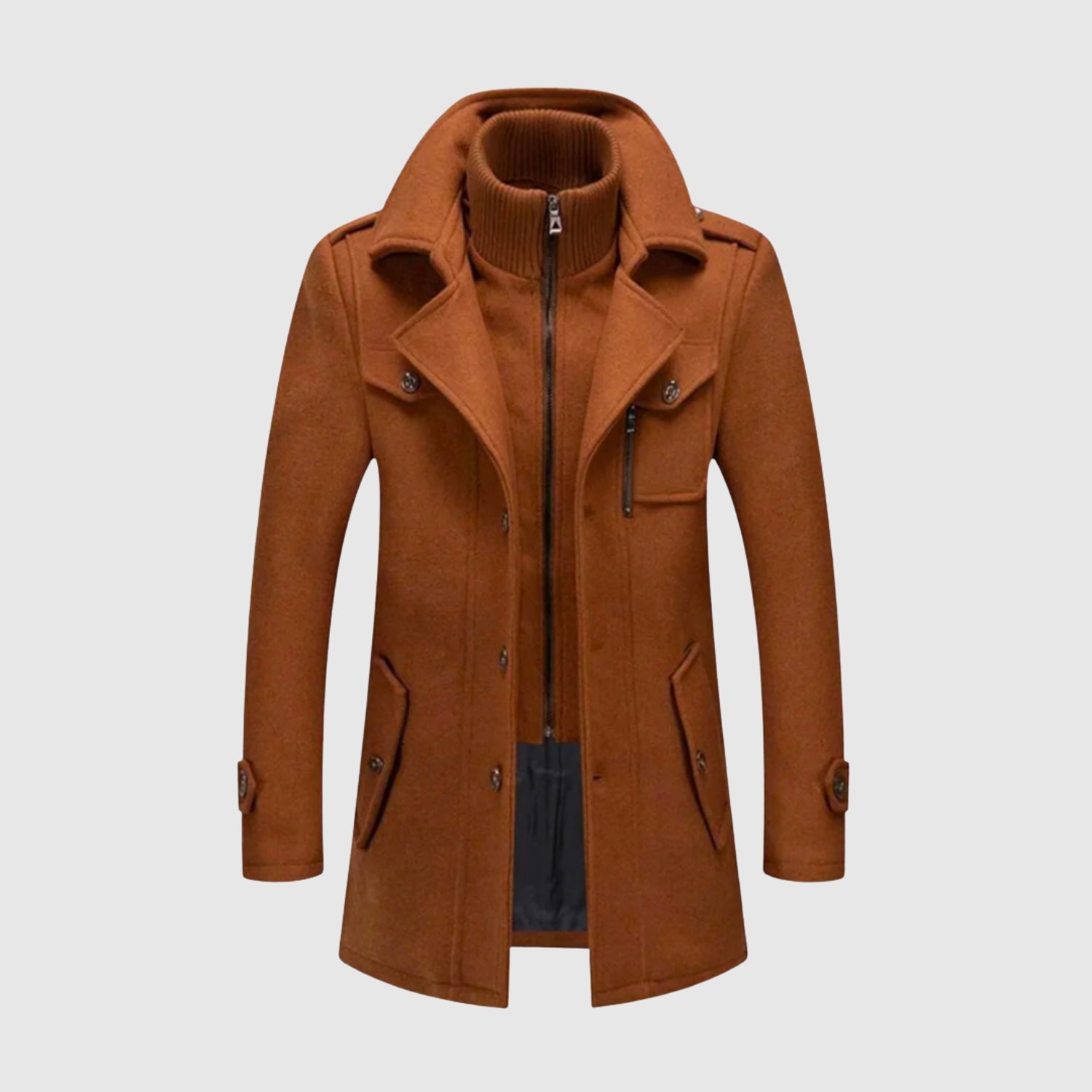 Marek – Moderní kabát z vlny