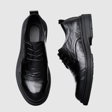 Viktor – Moderní pánské kožené boty s robustní podešví