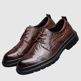 Viktor – Moderní pánské kožené boty s robustní podešví