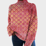 Lara - Umělecký pletený svetr s jedinečným designem