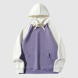 Daniel – Mikina s barevným blokem a texturou rybí kůže