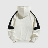 Daniel – Mikina s kontrastními rukávy" could be rewritten as "Daniel – Mikina s barevně odlišenými rukávy.